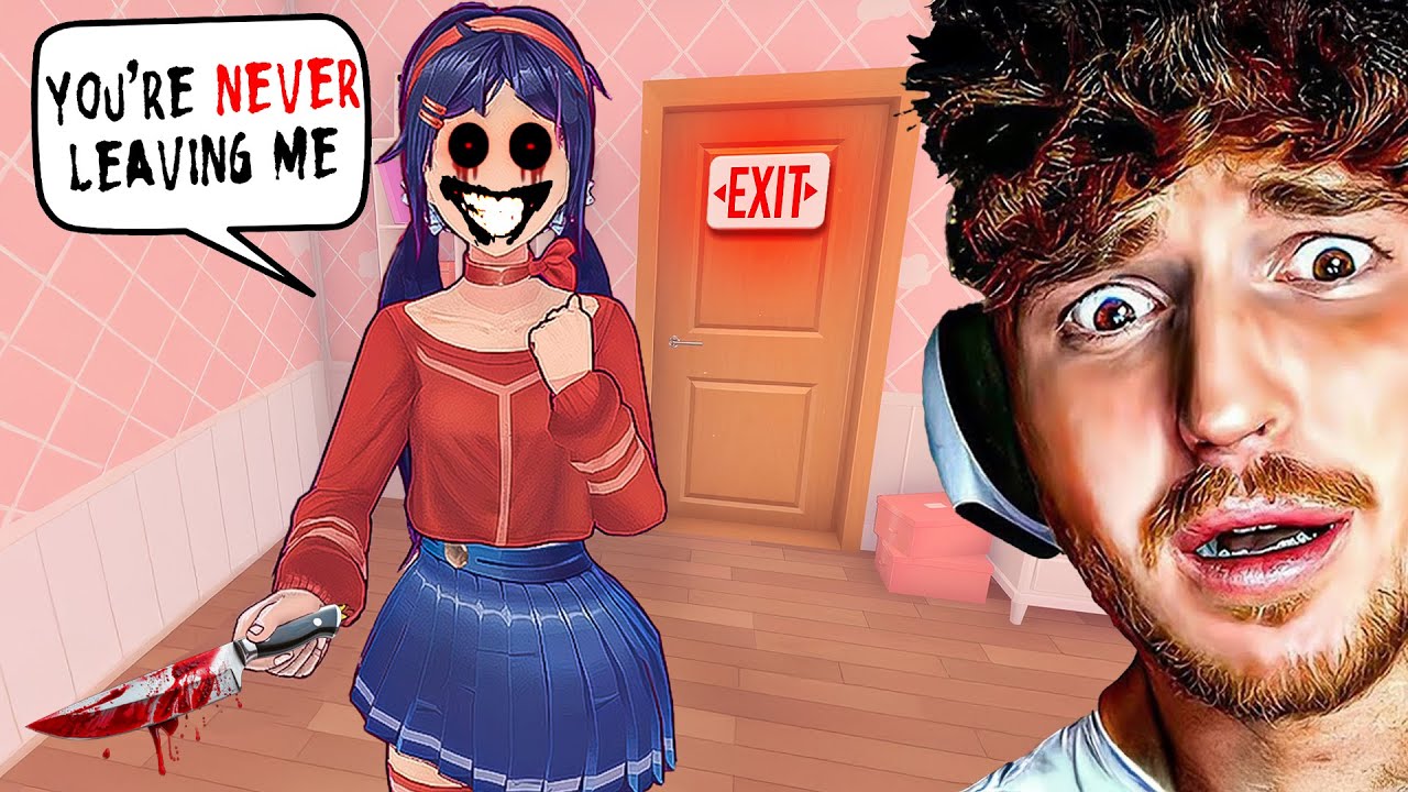 TRAPPED With an ANIME GIRL Who is OBSESSED WITH ME..
