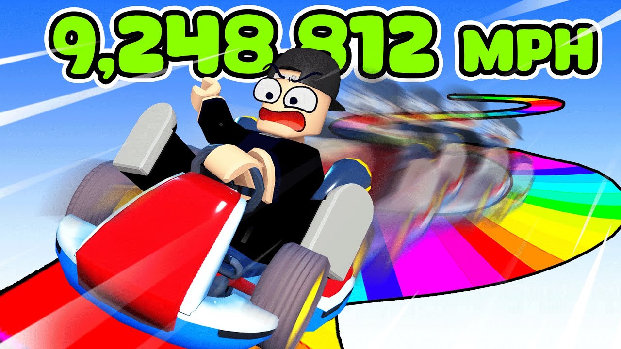 I Became The Fastest in Kart Racing Simulator in Roblox