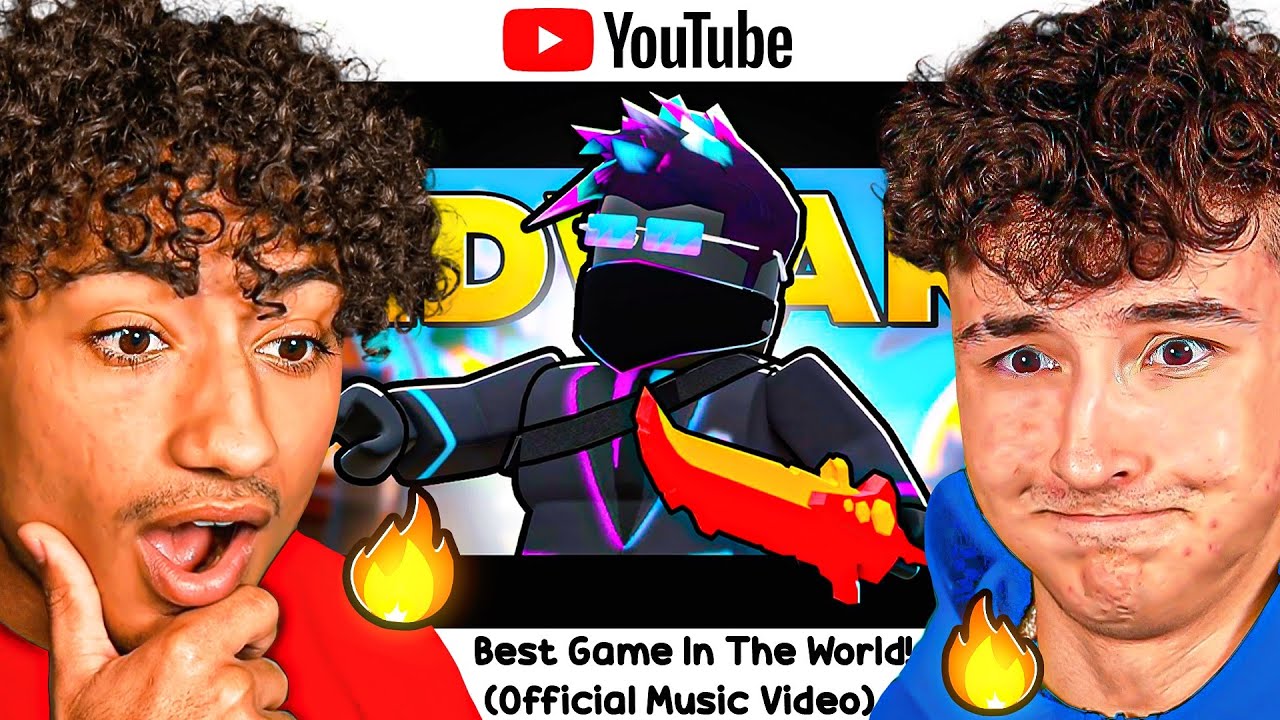 We REACTED To Minibloxia's SONG.. background