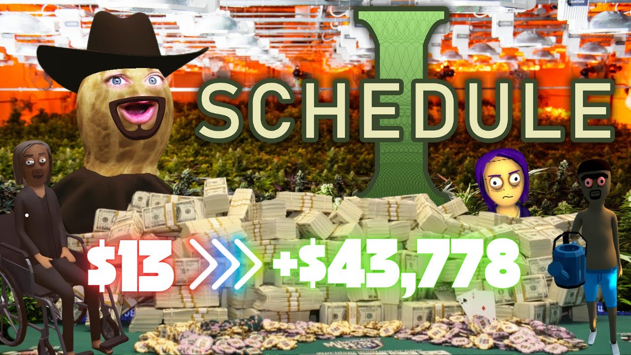 Peanut Plays SCHEDULE 1 For The FIRST TIME background