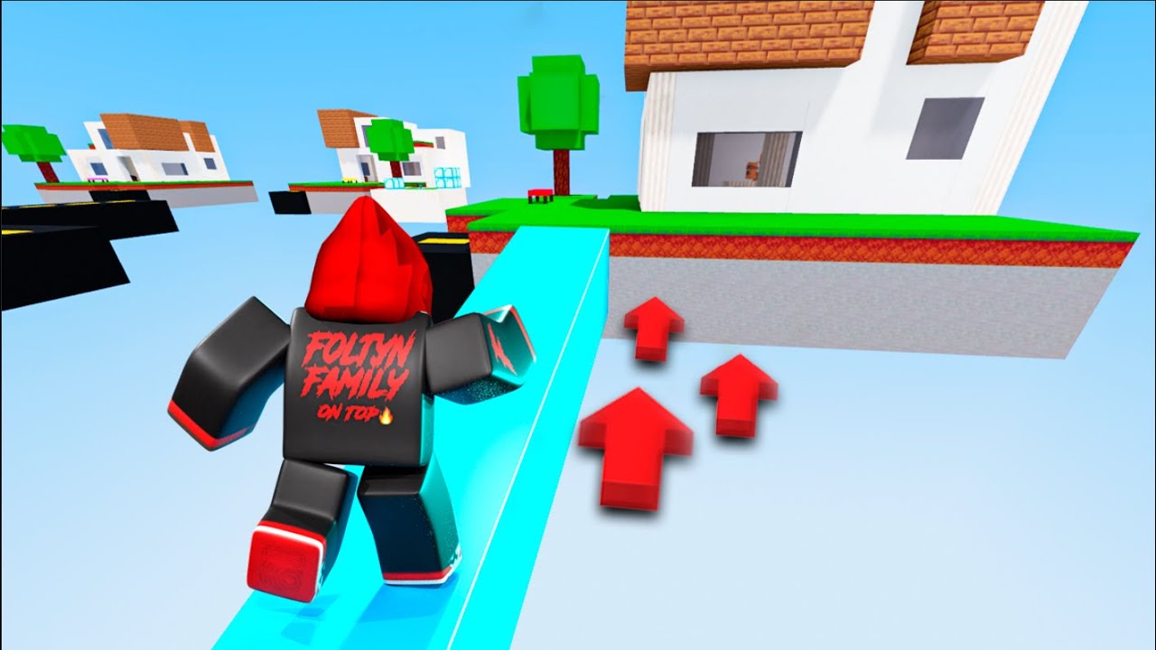 Bedwars, But ONLY Walking In A STRAIGHT LINE.. (Roblox Bedwars) background
