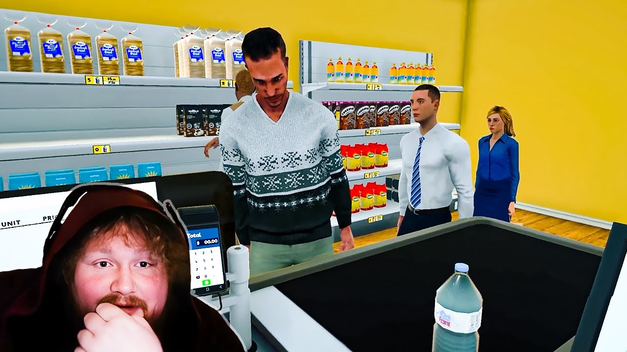 My Customers Are Always Complaining… (Supermarket Sim Episode 2) background
