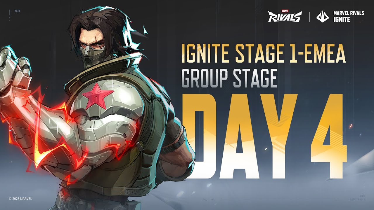 Marvel Rivals Ignite - EMEA Stage 1 - Group Stage Day 4 background