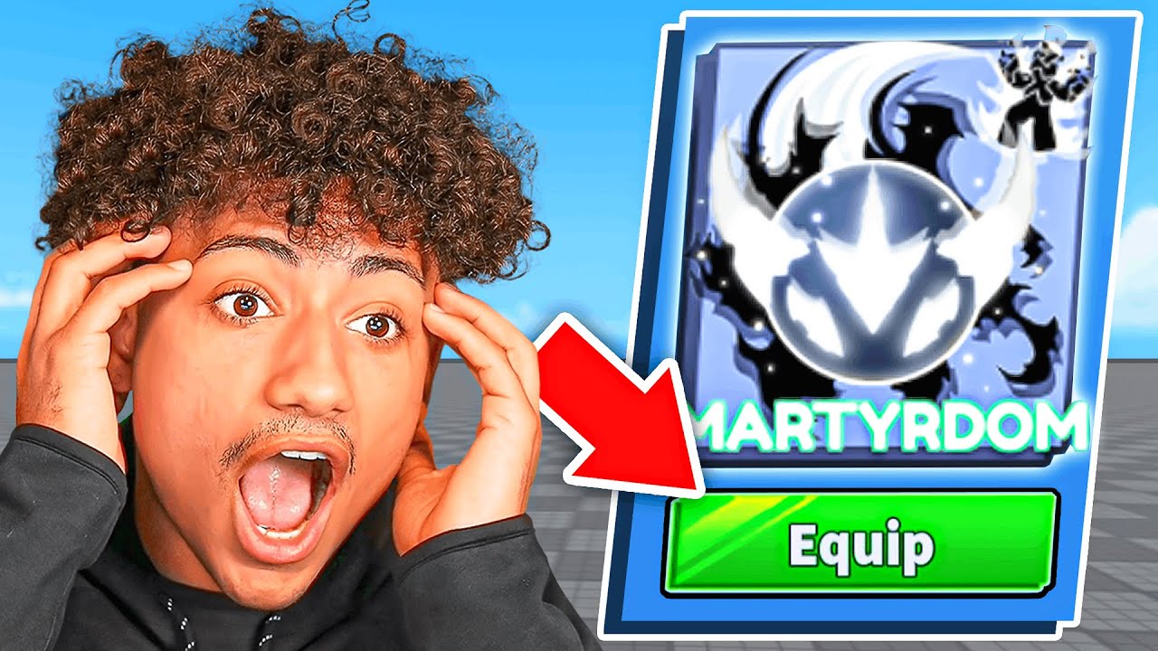 *NEW* MARTYRDOM Is INSANE.. (Roblox Blade Ball) backdrop