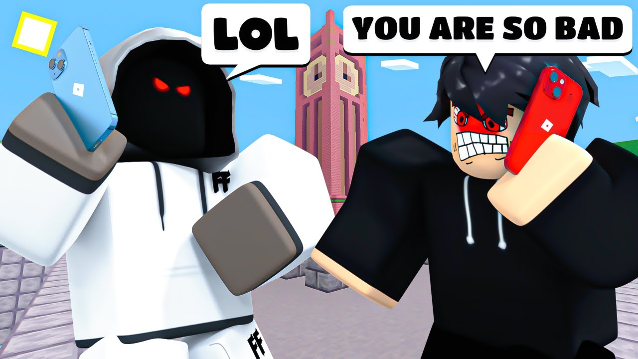 I Put My PHONE NUMBER In My Name And They CALLED ME.. (Roblox Bedwars) background