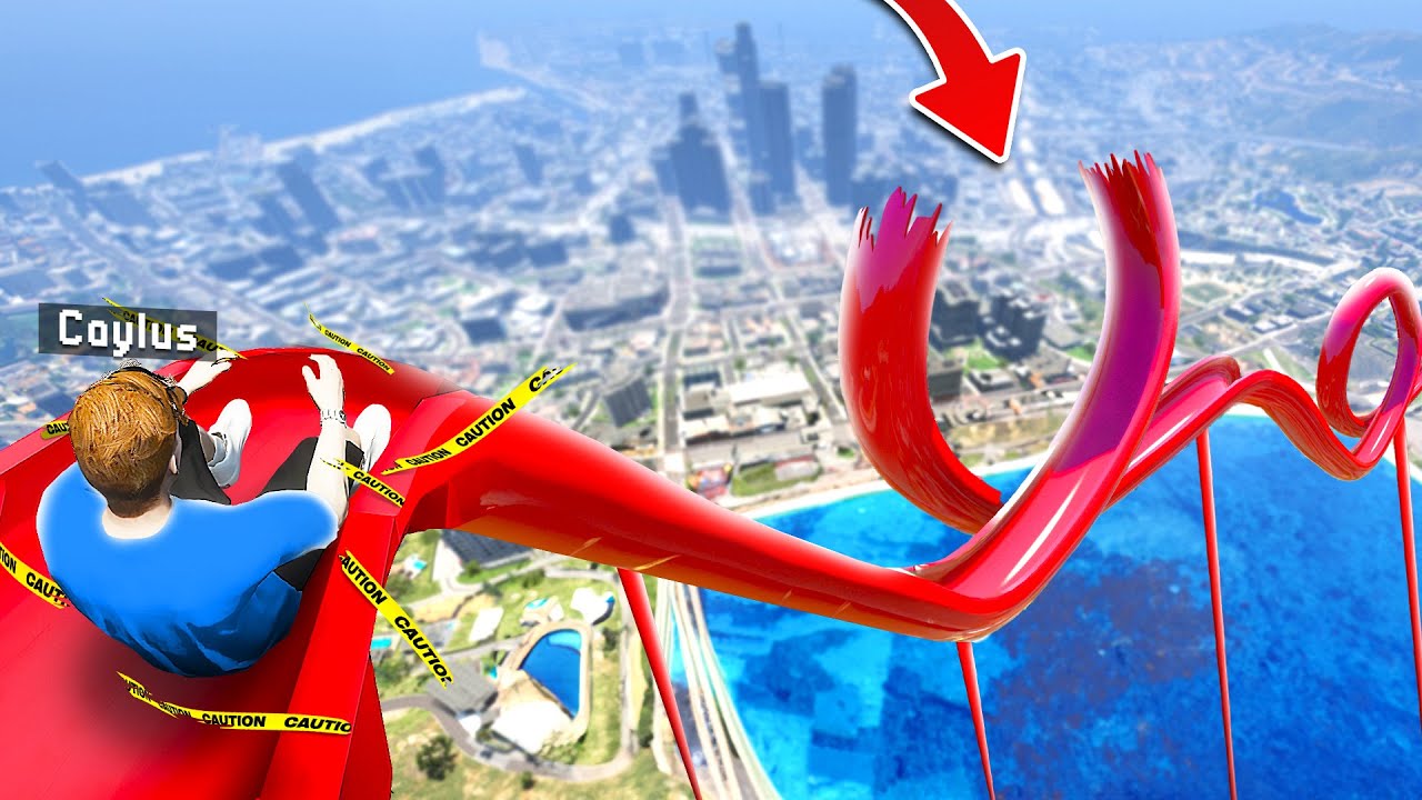 Do NOT Go Down This Waterslide.. (GTA 5 RP) background