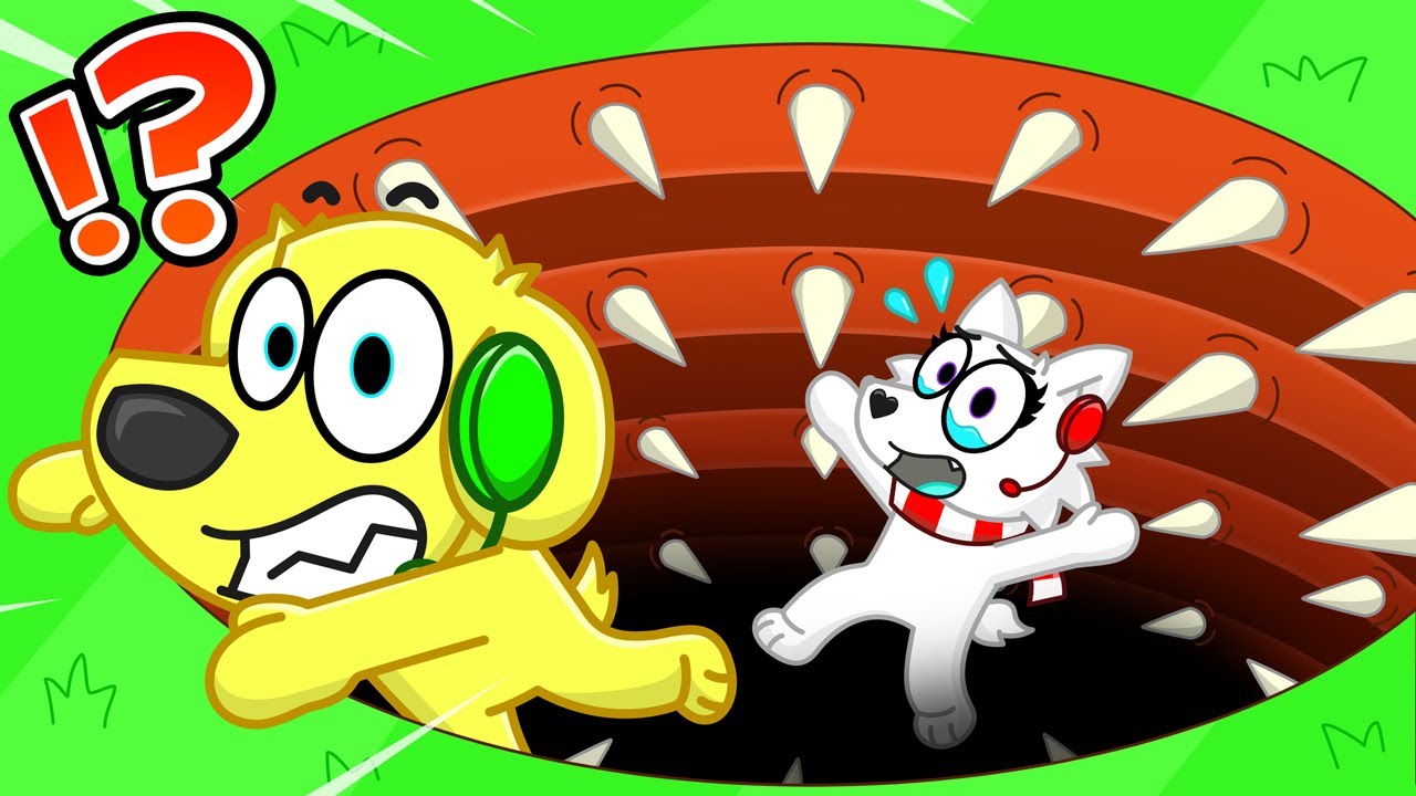Giant Hole EATS US in Roblox! background