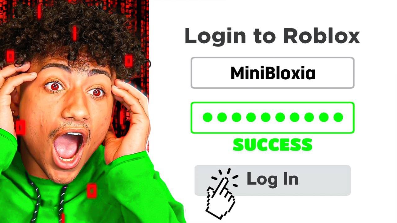 I HACKED Minibloxias Account And Can't BELIEVE What I Saw.. backdrop