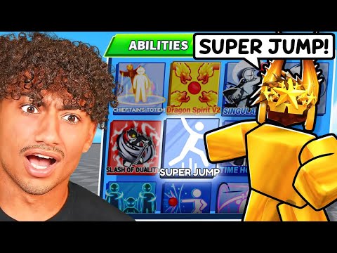 Letting The OWNER Of BLADE BALL Choose My Abilities background