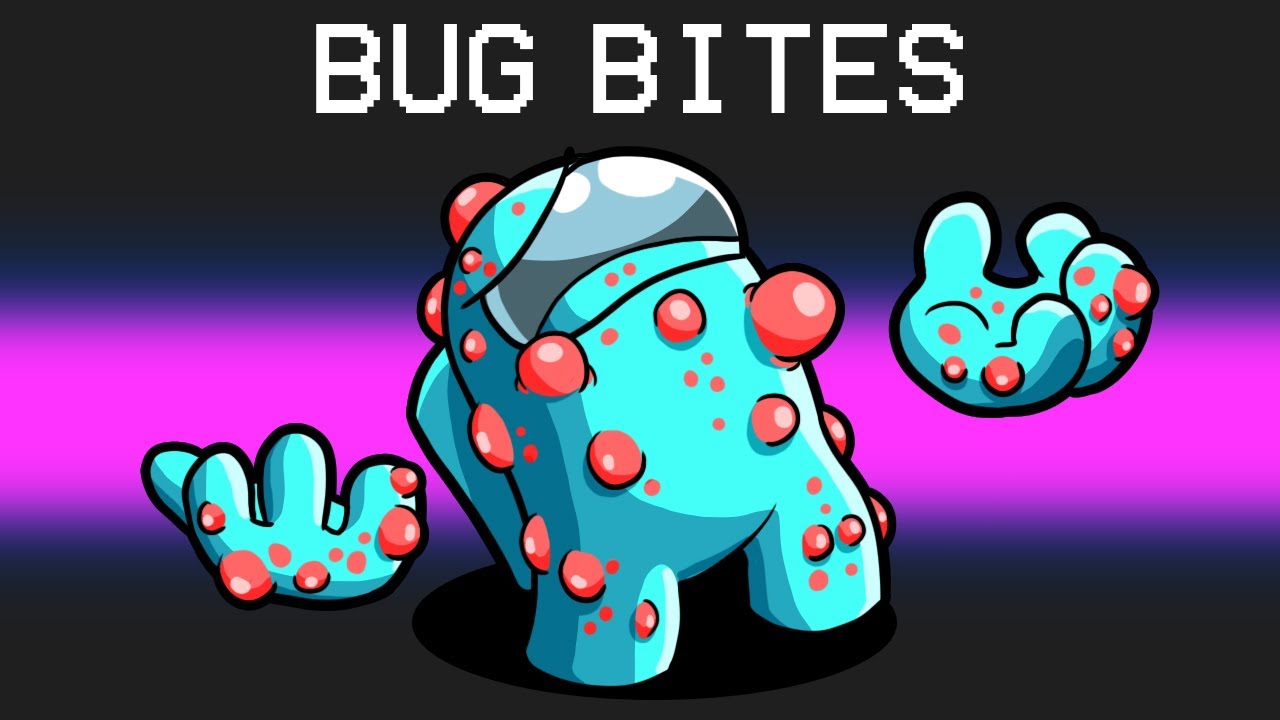 Surviving 8,347,296 Bug Bites in Among Us background