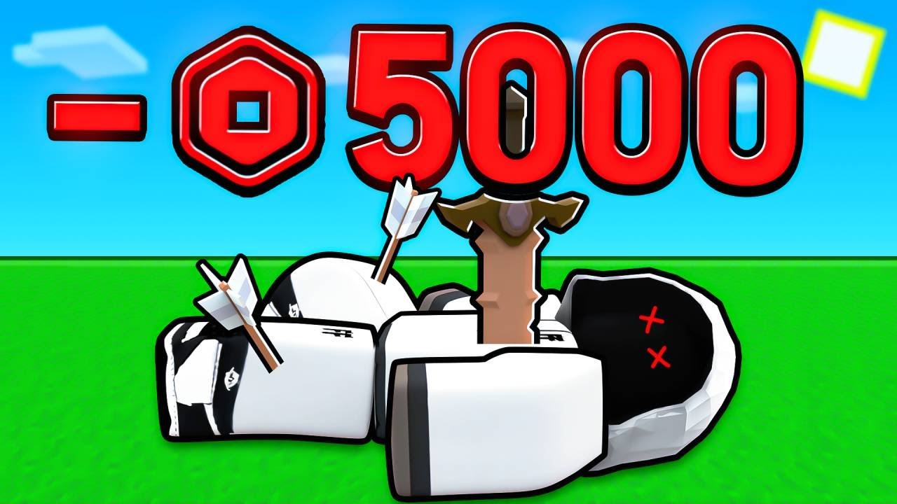 Roblox Bedwars But If I LOSE, I Give Away $5,000.. background
