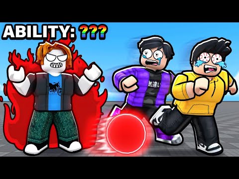 I Pretended To Be A NOOB With OVERPOWERED Abilities.. (Roblox Blade Ball)