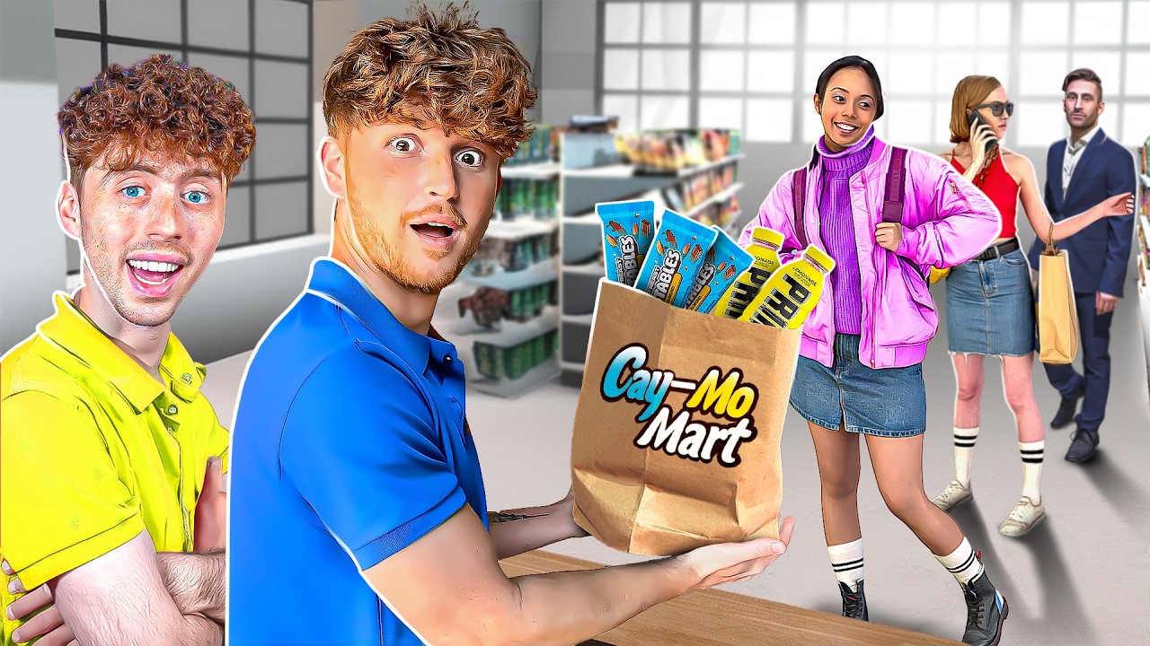 We Opened Our Own GROCERY STORE! background