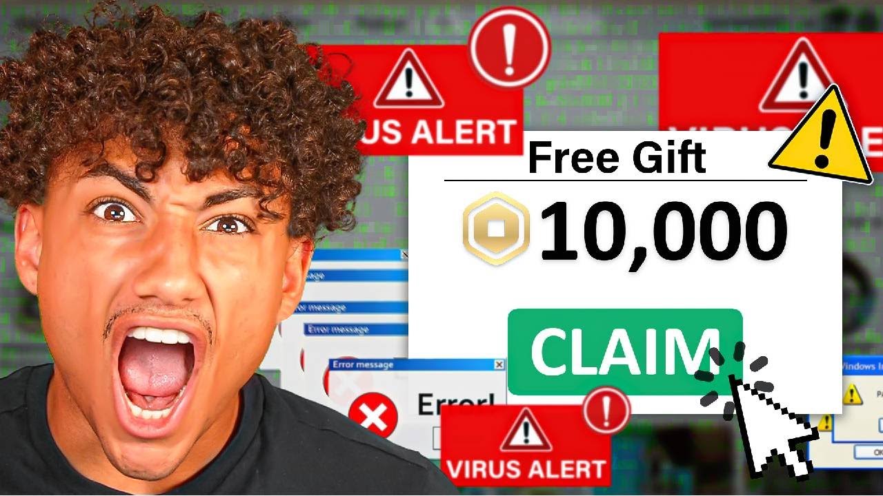 NEVER Click On Roblox Ads.. backdrop
