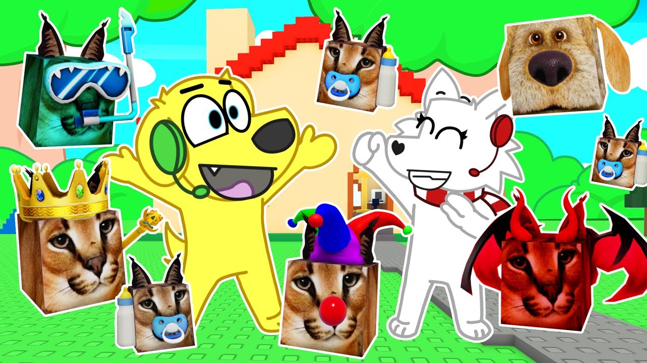 UNLOCKING ALL NEW FLOPPAS ON ROBLOX FIND THE FLOPPA MORPHS!! backdrop