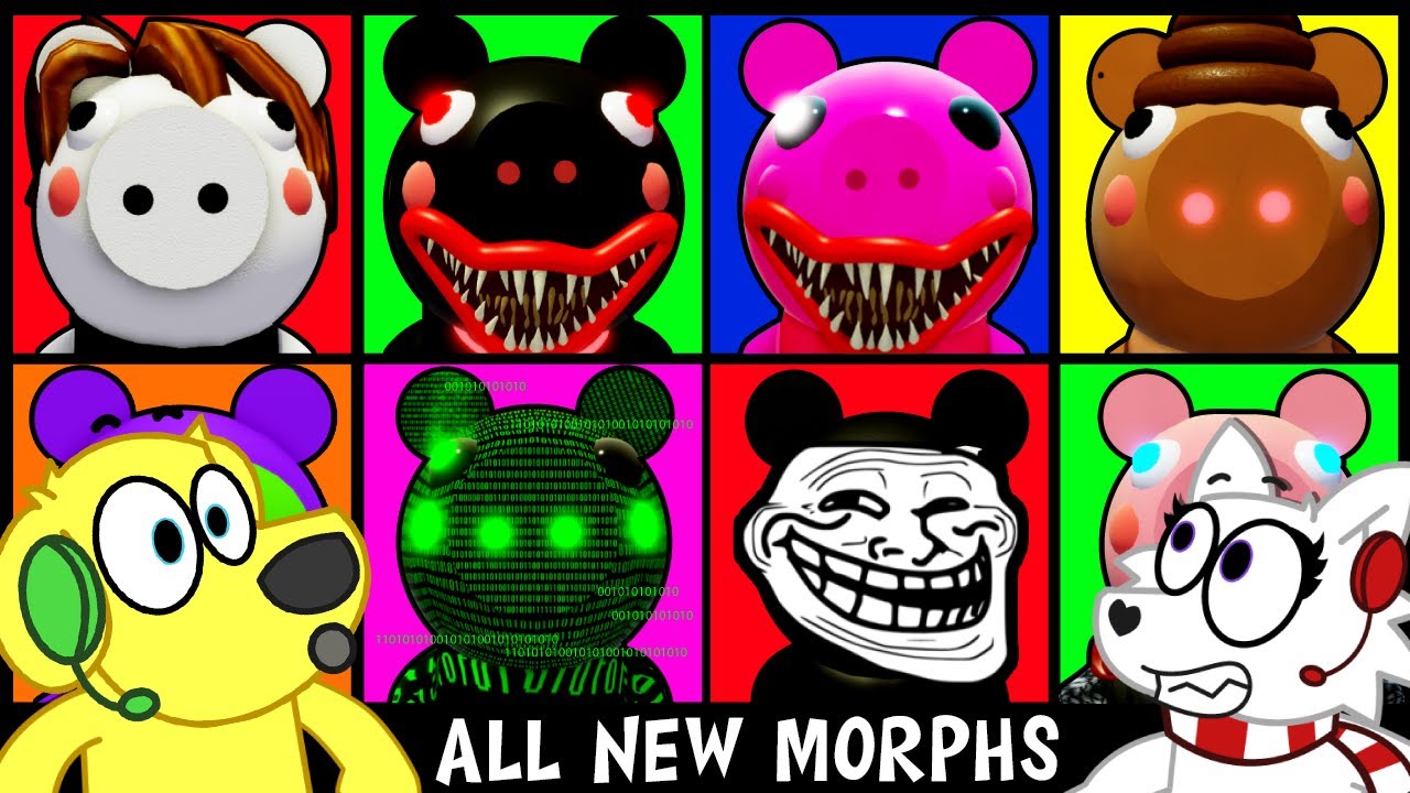 ROBLOX FIND THE PIGGY MORPHS *ALL NEW MORPHS UNLOCKED*