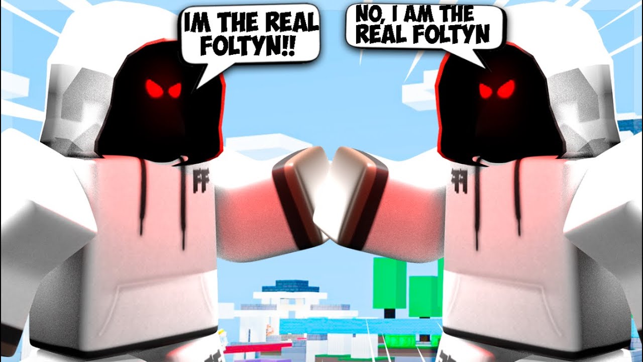 I Found A FAKE Foltyn SCAMMING People, So I 1v1'd Him.. (Roblox Bedwars)