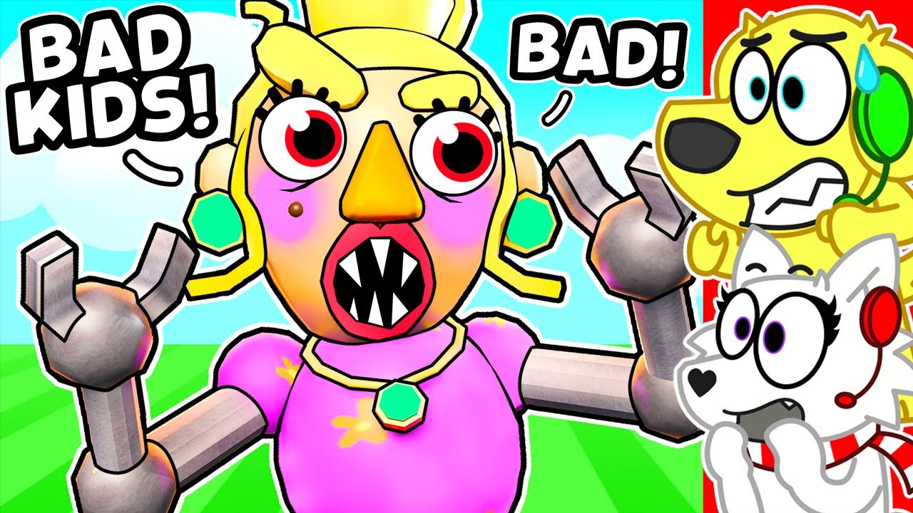 Roblox ESCAPE EVIL STEPMOM TRON..??
