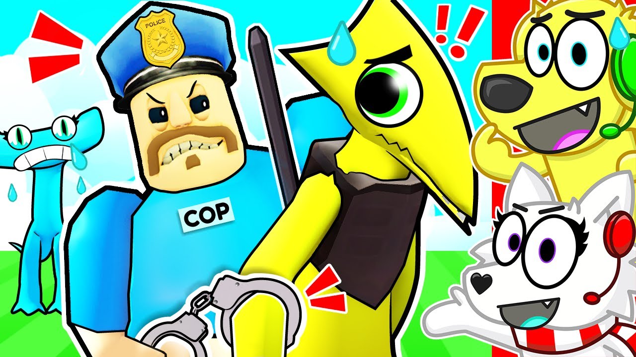 Roblox RAINBOW FRIENDS 2 but THEY GET ARRESTED..??