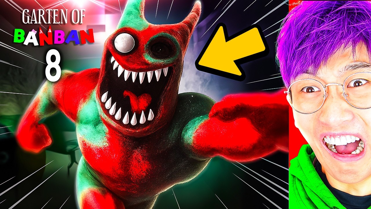 GARTEN OF BANBAN 8 OFFICIAL TRAILER!? (LANKYBOX REACTION!)