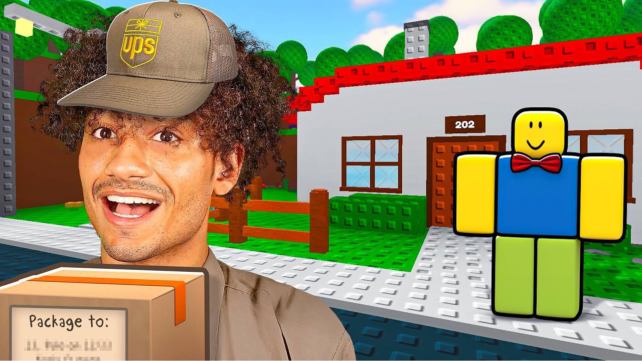 My New Job In Roblox.. background