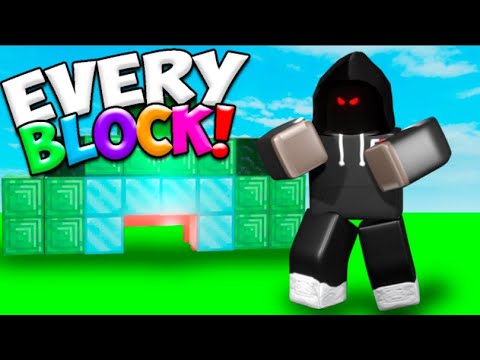 Using EVERY BLOCK In Bedwars To Defend My Bed.. (Roblox bedwars) background