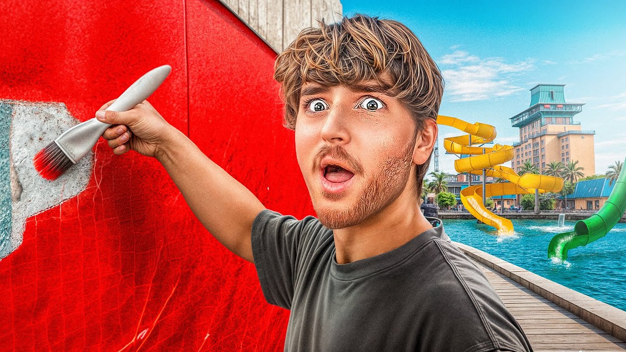 I CUSTOMIZED MY WATERPARK! (Part 2) background