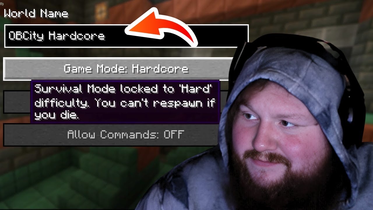 Minecraft Solo Hardcore A Fresh Start background