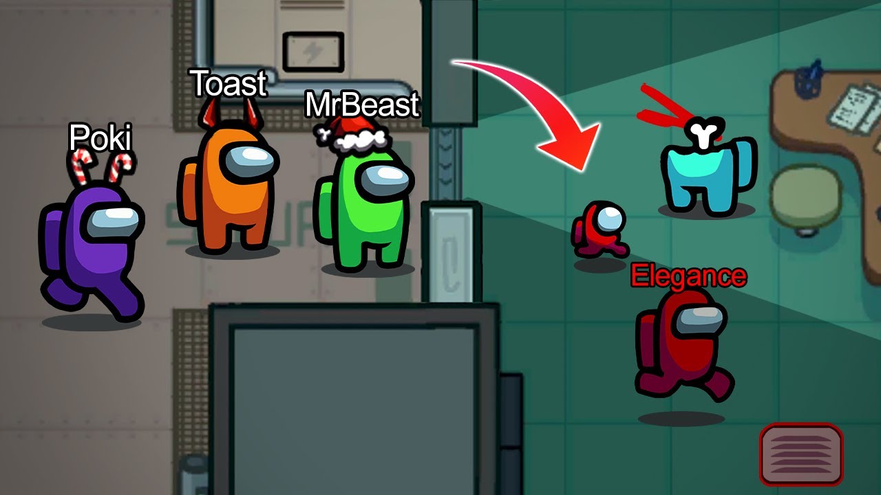 Among Us - Bad Timing #20 (Funny Moments) background