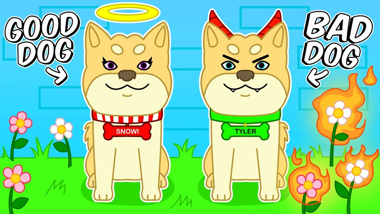 WE'RE BAD DOGS ON ROBLOX! Roblox Good Dog background