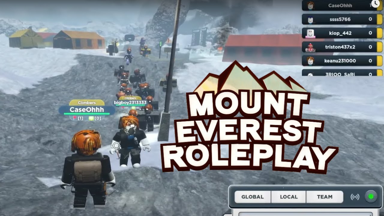 Climibing Mt. Everest (ROBLOX) background