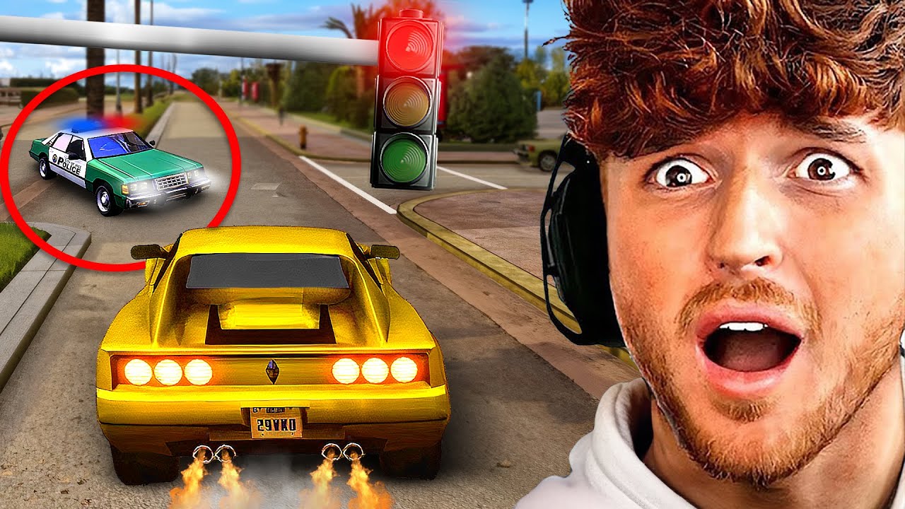 If I BREAK THE LAW in GTA, The Video ENDS.. background