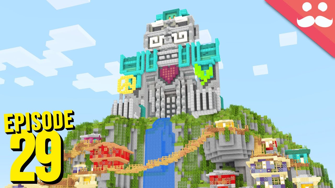 Hermitcraft 8: Episode 29 - GIANT TEMPLE backdrop