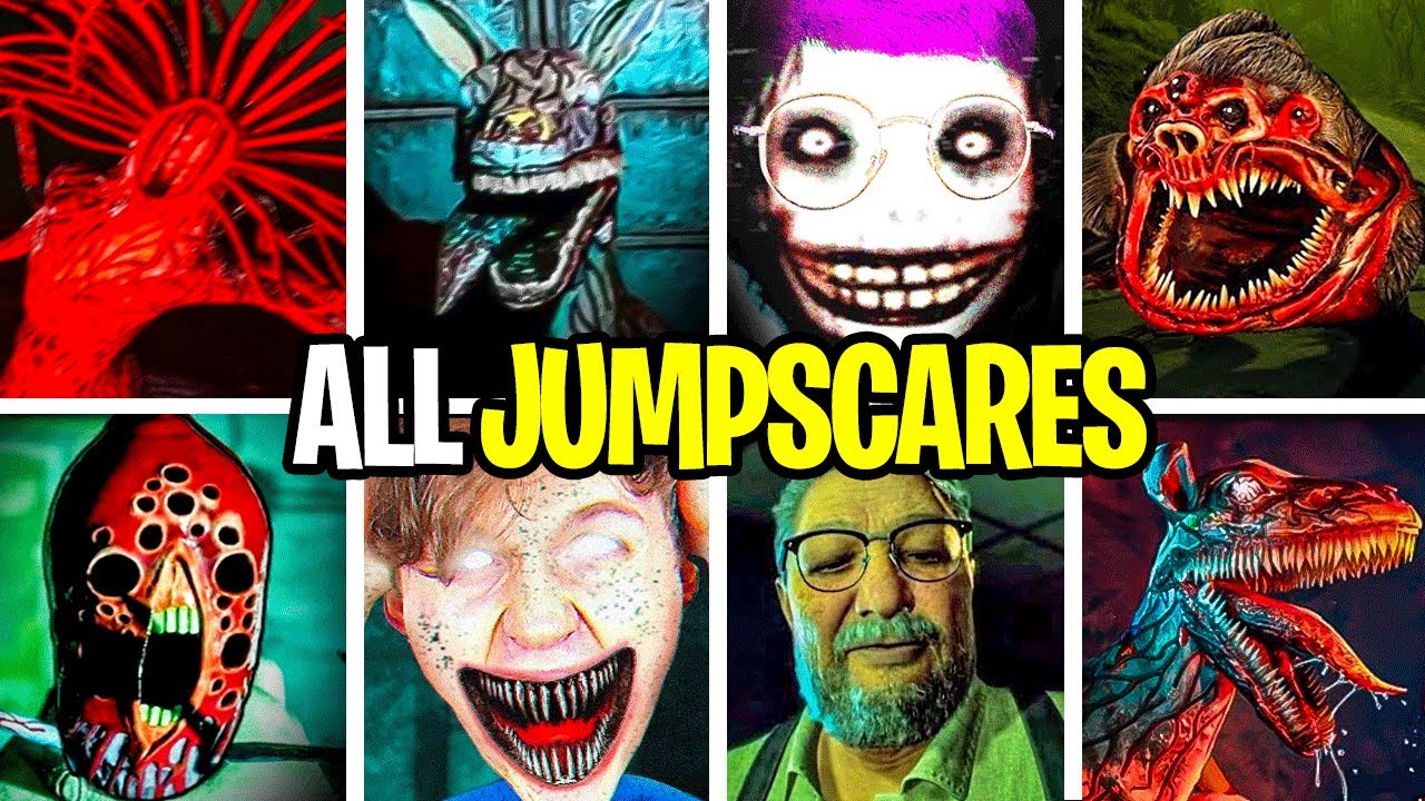 ZOOCHOSIS - ALL MONSTERS & ALL JUMPSCARES! (LANKYBOX REACTION!) backdrop