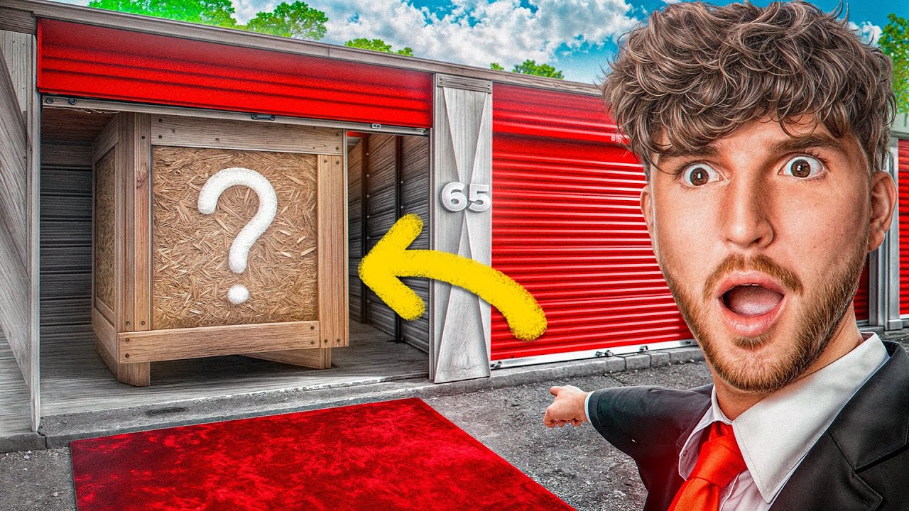 HUGE Mystery Box Found In My Abandoned Storage Unit! (Part 5) backdrop