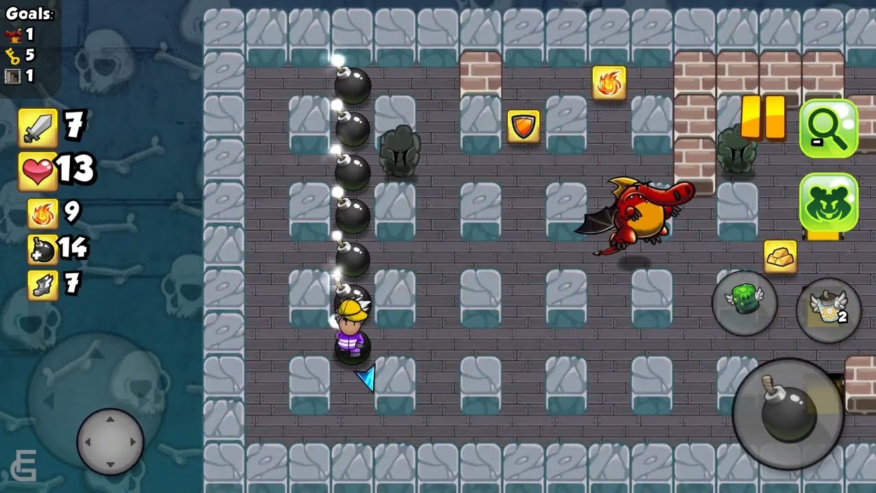 Bomber Friends #42 level 110 Walkthrough | Android Gameplay | FrictionGames
