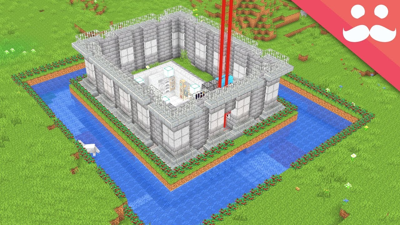 Making a Minecraft Base in 1 Hour background