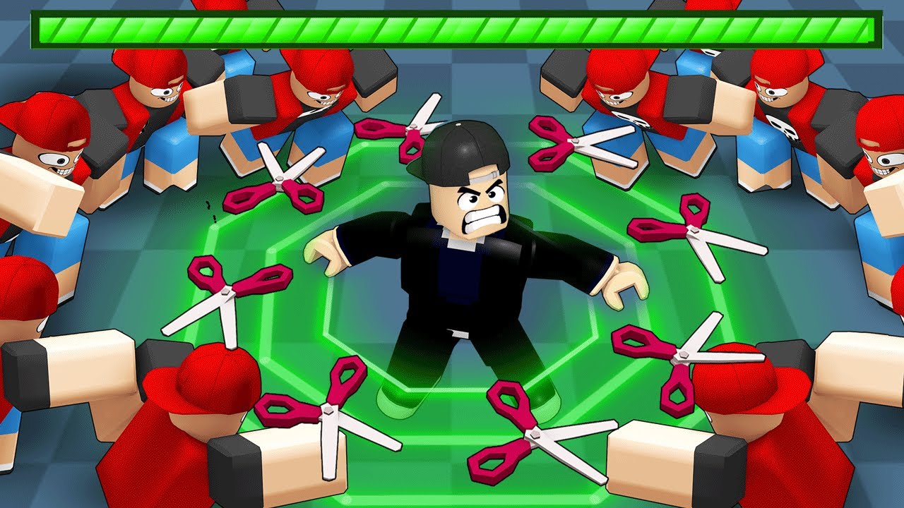 Fighting 7,932,810 School Bullies in Roblox background