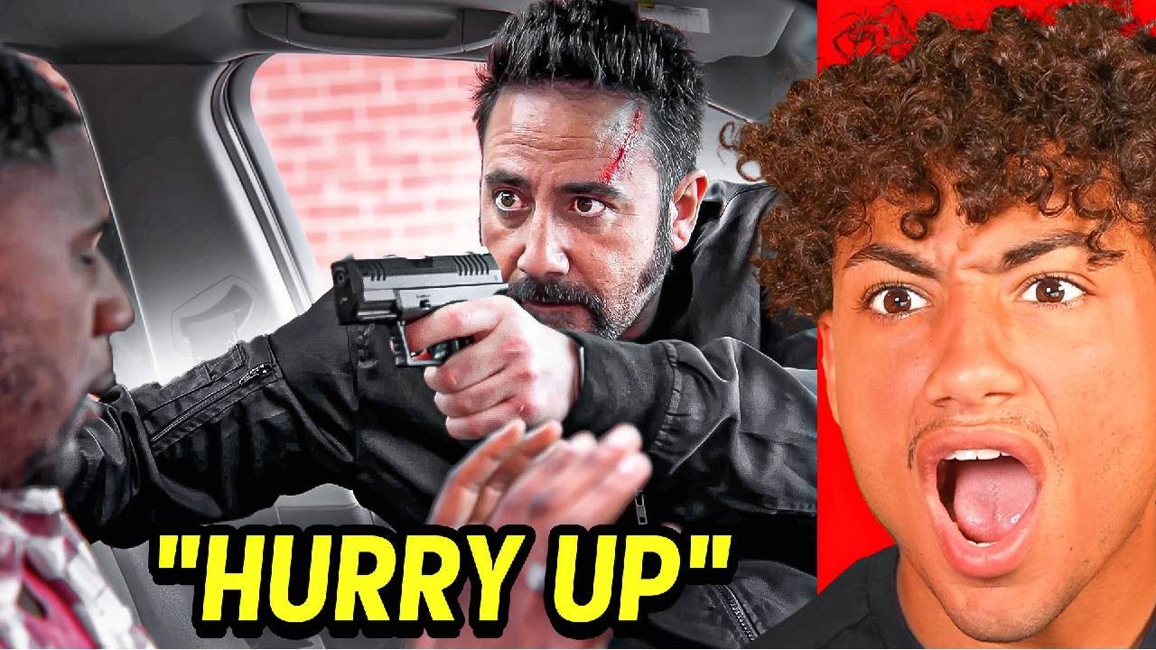 Road Rage PRANK Goes WAY TOO FAR.. background