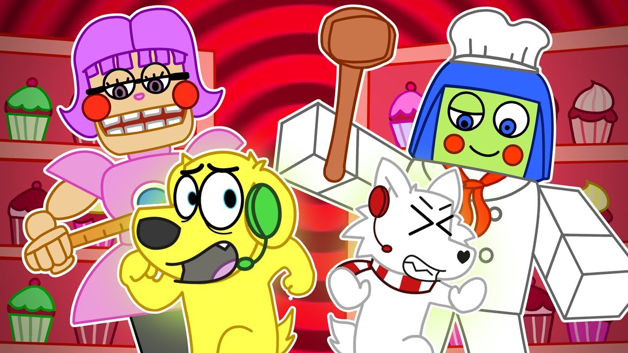 Roblox ESCAPE MRS ANI-TRON'S CREEPY KITCHEN OBBY! background