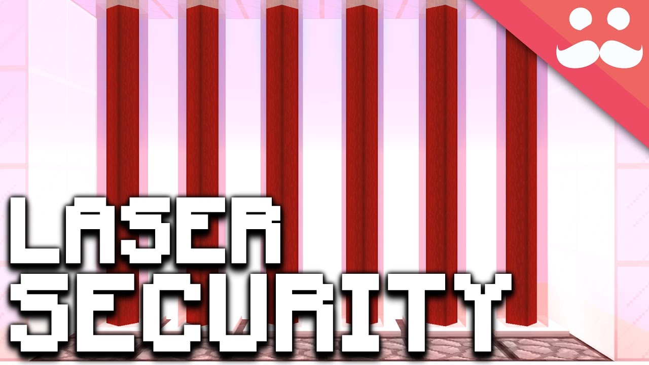 EASY LASER DOORS in Minecraft!