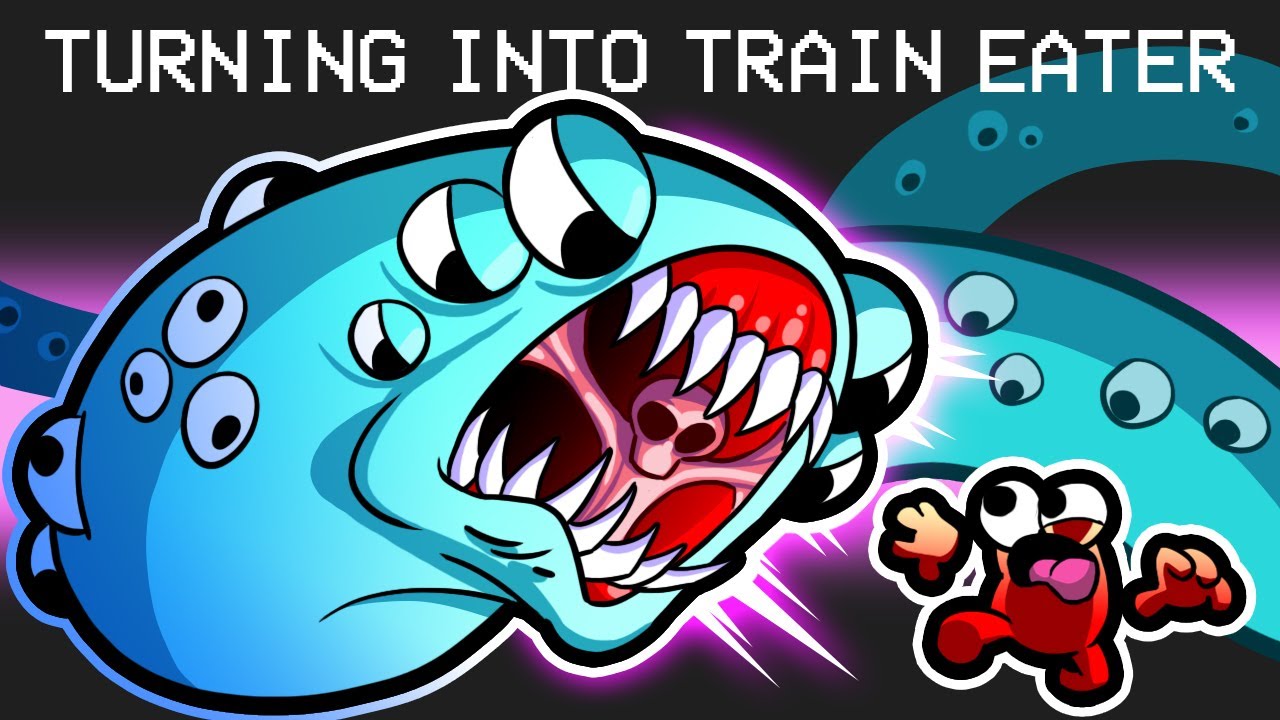 I Turned Into The Train Eater background