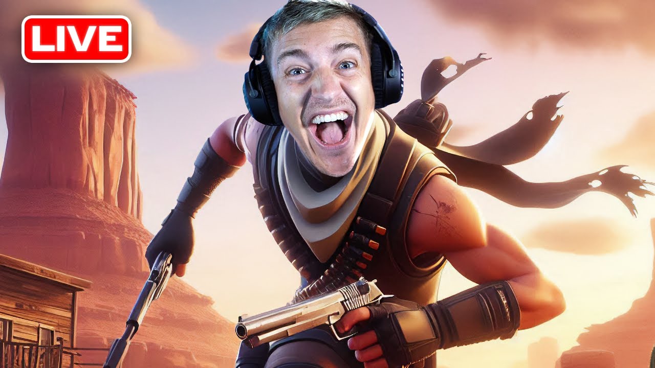 I'm Finally Back 🔴 Live - Fortnite background