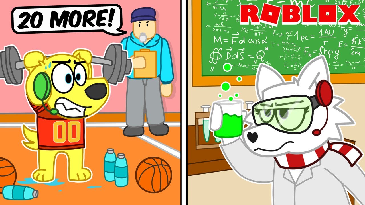 NERDS vs ATHLETES IN ROBLOX HIGH SCHOOL !! Roblox Break Out Story
