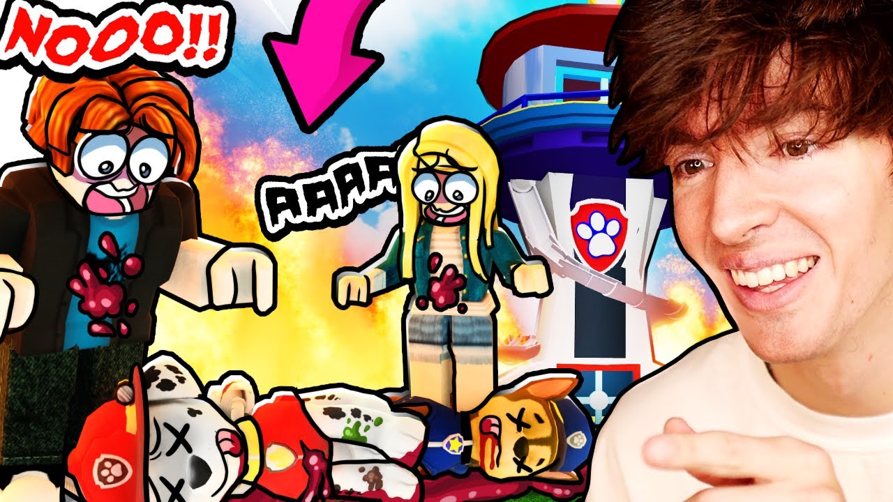 I ruined Roblox children's games... background