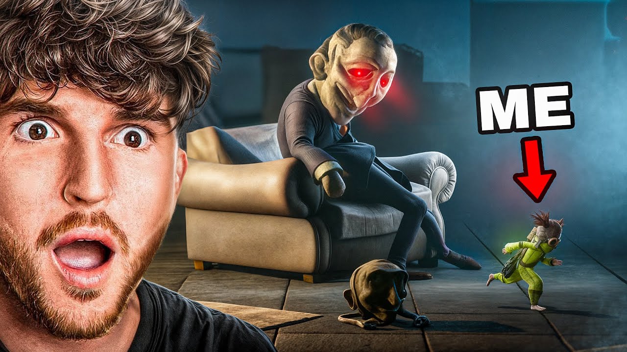 RUNNING FOR MY LIFE in Little Nightmares 3.. background