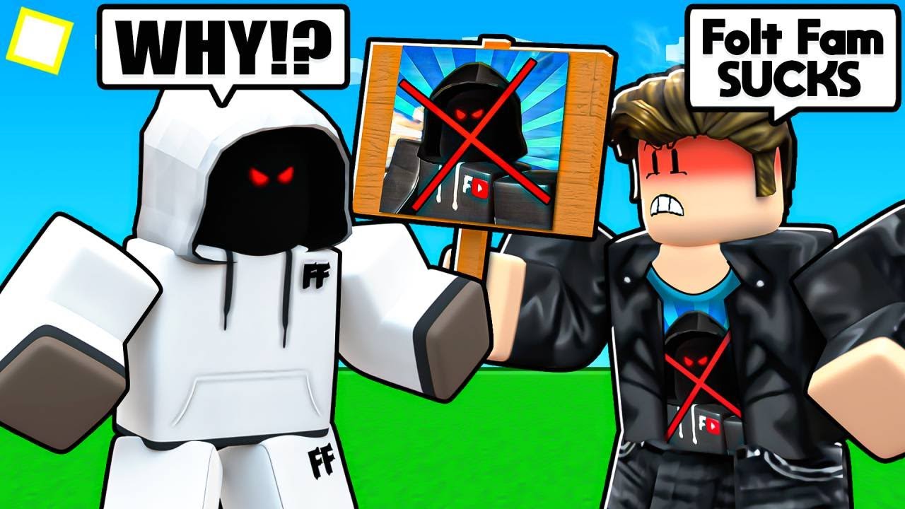 I Found My BIGGEST HATER, So I Did This.. (Roblox Bedwars) backdrop