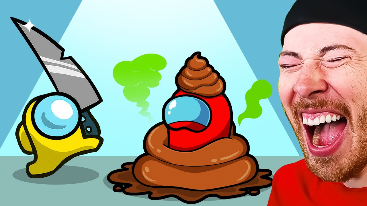 FUNNY ANIMATIONS That will Make you LAUGH (Among Us) background