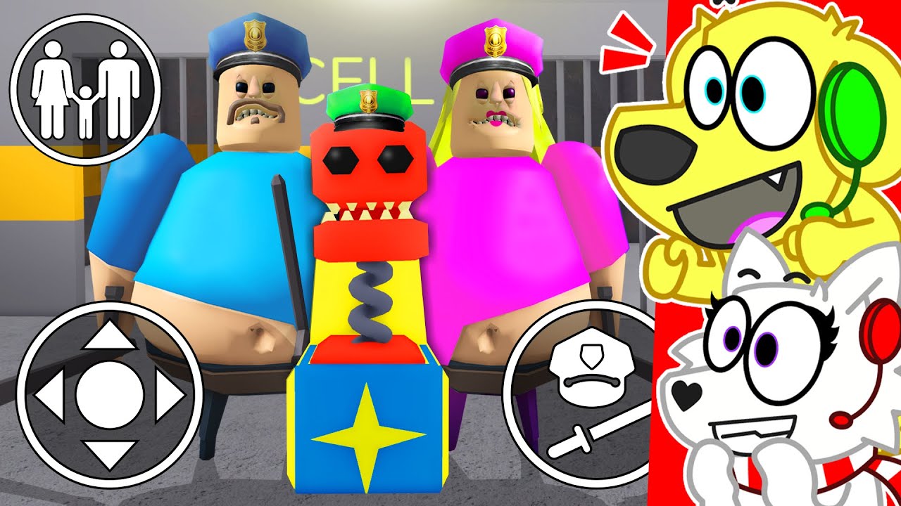BOXY BOO in ROBLOX BARRY’S PRISON…?? background
