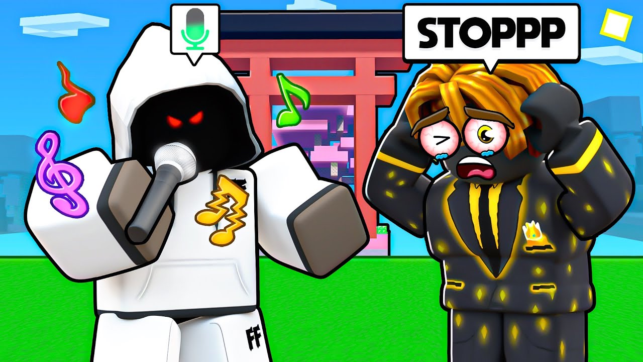 I TROLLED Minibloxia Using A VOICE CHANGER And It Was HILARIOUS.. (Roblox bedwars) background